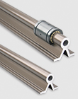 Integrated support shafts