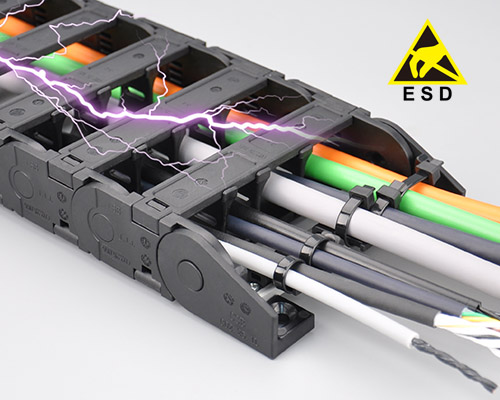 C02E ESD universal cable carriers