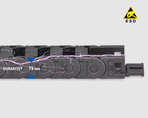 C31E.15 ESD openable micro cable carriers