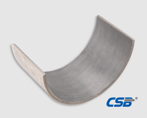 Concentrator support bracket bearings