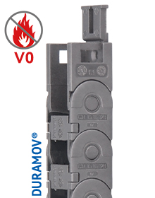 C31FR Openable micro flame-retardant cable chain