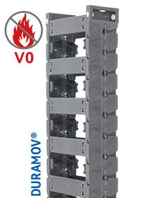 C06FR Quiet flame-retardant cable chain