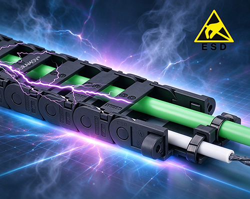 DURAMOV® ESD cable drag chain
